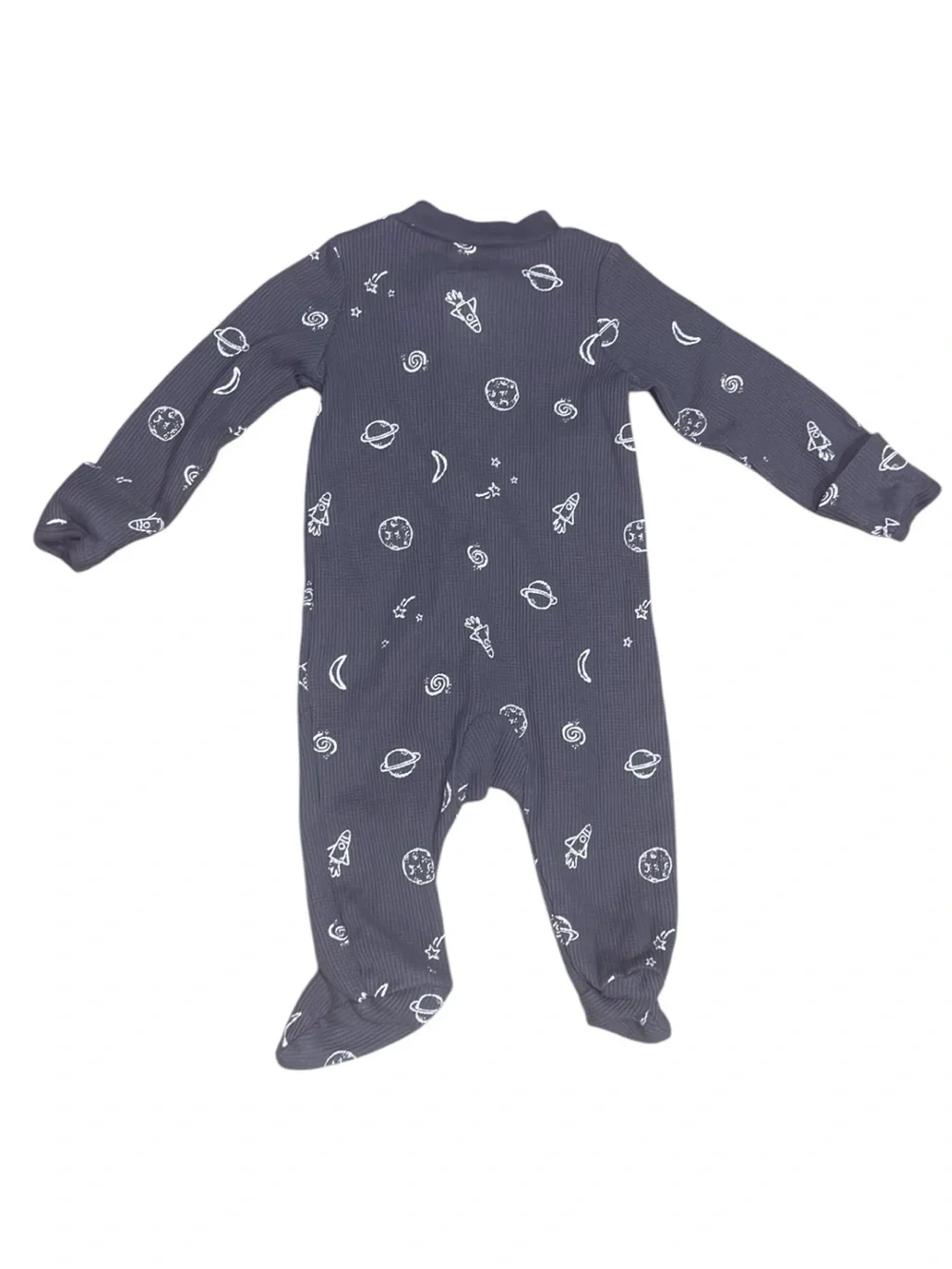 Carter’s Space Print Thermal Footed Sleep & Play - Size 3M